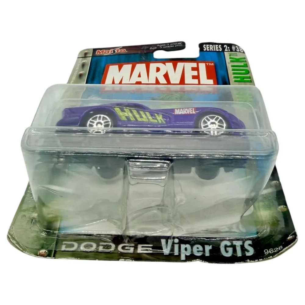 Maisto Marvel‎ Series 2 #38 She-Hulk Dodge Viper GTS Die-Cast Car New